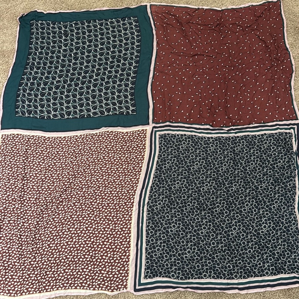 🔥5 for $10 Elegant Multicolor Patterned Scarf